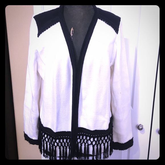 Chico’s sweater jacket 24” long size 3 - Picture 1 of 2